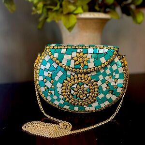 Ramla Handmade Mosaic Clutch/Crossbody